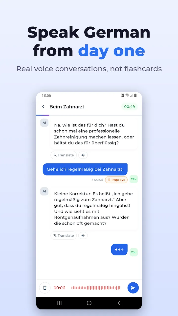 SipLingo – Screenshot 1